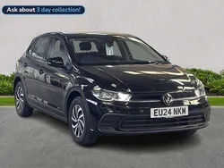 Black Used 2024 VW Polo Life Hatchback | £18,410 (Fair price)