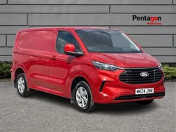 Red Used 2024 Ford Transit Custom Limited Van | £25,995 (A bit pricey)