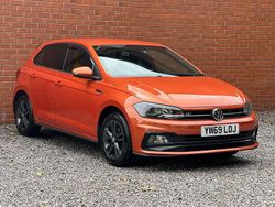 Orange Used 2020 VW Polo R-line Hatchback | £13,495 (Good price)