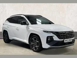 White Used 2021 Hyundai Tucson N Line SUV | £21,790 (Fair price)