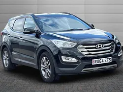Black Used 2015 Hyundai Santa Fe Premium SUV | £7,850 (Good price)