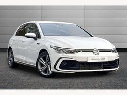 White Used 2021 VW Golf VIII R-line Hatchback | £20,750 (Fair price)