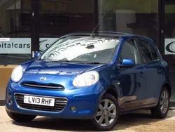 Blue Used 2013 Nissan Micra Hatchback | £2,889