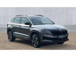 Graphite grey metallic Used 2024 Skoda Karoq SportLine SUV | £25,490 (Fair price)