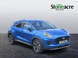 Blue Used 2024 Ford Puma Titanium Hatchback | £18,999 (Expensive)
