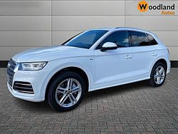 White Used 2017 Audi Q5 S-Line SUV | £20,000 (Fair price)