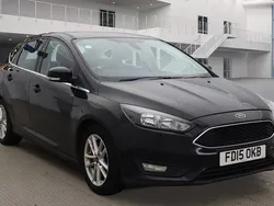 Black Used 2015 Ford Focus Zetec Hatchback | £2,495 (Fair price)