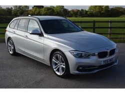 Glacier silver Used 2016 BMW 320 Sport Line Estate | £12,489 (Fair price)