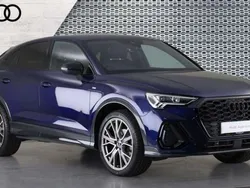 Navarra blue Used 2024 Audi Q3 Black Edition SUV | £36,407 (Fair price)