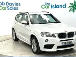 White Used 2013 BMW X3 M Sport SUV | £11,000 (Fair price)