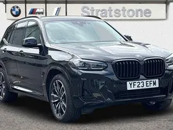Black Used 2023 BMW X3 M Sport SUV | £39,795 (A bit pricey)