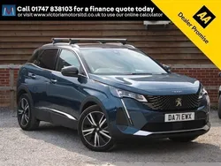 Blue Used 2022 Peugeot 3008 Premium Hatchback | £18,995 (Good price)