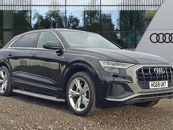 Black Used 2020 Audi Q8 S-Line SUV | £32,490 (Fair price)