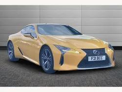 Yellow Used 2017 Lexus LC 500 Sport Line Coupe | £35,995