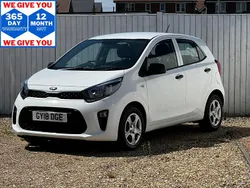 White Used 2018 Kia Picanto 2 Hatchback | £8,999 (A bit pricey)