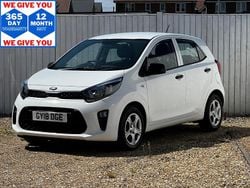 White Used 2018 Kia Picanto Hatchback | £8,999 (Fair price)