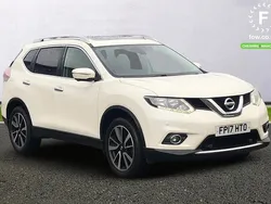 White Used 2017 Nissan X-Trail N-Vision SUV | £10,099 (Good price)