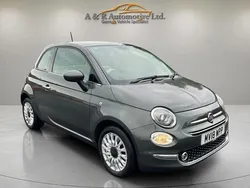 Grey Used 2018 Fiat 500 Lounge Hatchback | £6,980 (Fair price)