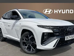 White Used 2024 Hyundai Tucson N Line SUV | £24,991 (Fair price)