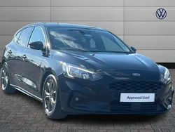 Black Used 2019 Ford Focus ST-Line Hatchback | £11,346 (Fair price)