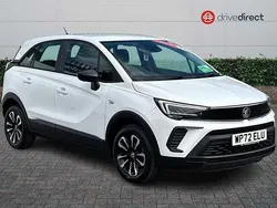 Brilliant paint white jade Used 2022 Vauxhall Crossland Design Edition SUV | £12,900 (Fair price)