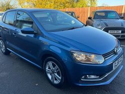Blue Used 2016 VW Polo Match Hatchback | £11,969 (Expensive)