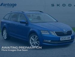 Race blue metallic Used 2019 Skoda Octavia SE L Estate | £12,690 (Good price)