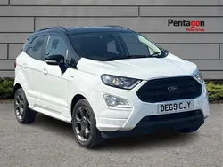 White Used 2019 Ford Ecosport ST-Line SUV | £13,450 (Fair price)