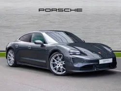 Volcano grey metallic Used 2020 Porsche Taycan Turbo S Sedan | £66,850