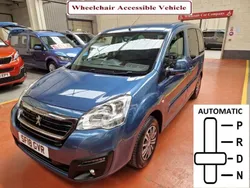 Blue Used 2018 Peugeot Partner S MPV | £11,995 (Expensive)