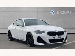 White Used 2023 BMW 220 M Sport Coupe | £29,795 (A bit pricey)