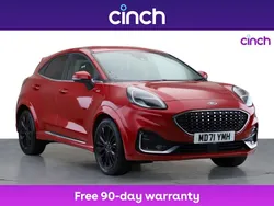 Red Used 2022 Ford Puma ST-Line SUV | £16,399 (Fair price)
