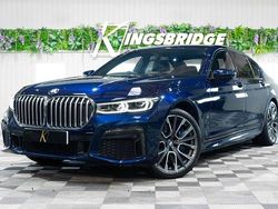 Blue Used 2021 BMW 740 M Sport Sedan | £29,786