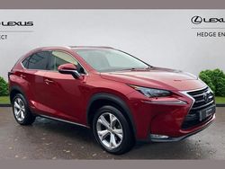 Red Used 2015 Lexus NX300h SUV | £14,218 (A bit pricey)