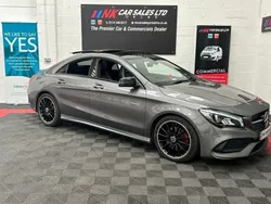 Grey Used 2017 Mercedes CLA220 AMG line Sedan | £16,900 (Expensive)