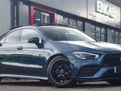 Blue Used 2022 Mercedes CLA180 AMG line Sedan | £34,554