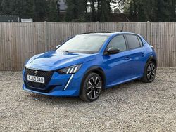 Blue Used 2020 Peugeot e-208 GTi Hatchback | £10,400 (Fair price)