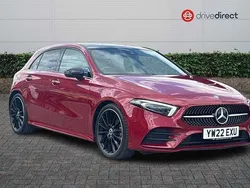 Manufaktur metallic patagonia red Used 2022 Mercedes A180 AMG Line Premium Plus Hatchback | £23,699 (Expensive)