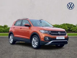 Orange Used 2021 VW T-Cross SE SUV | £17,990 (Fair price)