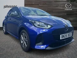Blue Used 2025 Mazda 2 Exclusive-Line Hatchback | £20,433 (A bit pricey)
