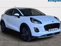 White Used 2022 Ford Puma Gen-E Titanium SUV | £15,195 (Good price)