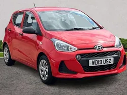 Red Used 2019 Hyundai i10 Hatchback | £7,283 (Fair price)