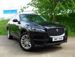 Black Used 2017 Jaguar F-Pace Portfolio SUV | £12,695 (Fair price)