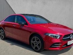 Red Used 2022 Mercedes A250 AMG Line Premium Plus Sedan | £21,980 (Fair price)