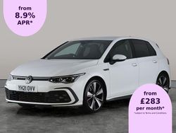 White Used 2021 VW Golf VIII GTD Hatchback | £20,195 (Fair price)