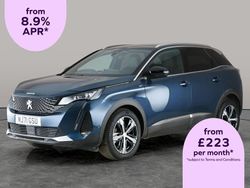 Blue Used 2021 Peugeot 3008 GTi Hatchback | £16,122 (Fair price)
