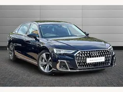 Blue Used 2023 Audi A8L Sport Sedan | £54,350 (Good price)