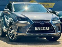 Grey Used 2018 Lexus NX300h Luxury Line SUV | £20,995 (Good price)