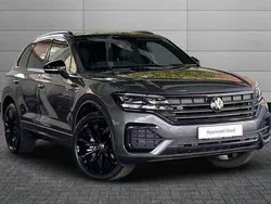 Grey Used 2022 VW Touareg Black Edition SUV | £42,495 (Fair price)