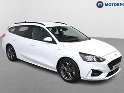 White Used 2021 Ford Focus ST-Line Estate | £12,599 (Good price)